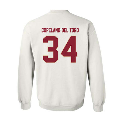 Boston College - NCAA Men's Soccer : Bryce Copeland-Del Toro - Classic Shersey Crewneck Sweatshirt-1