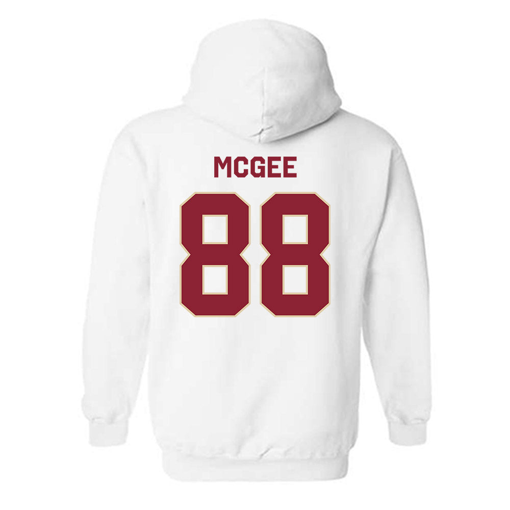 Boston College - NCAA Football : Cameron McGee - Classic Shersey Hooded Sweatshirt-1