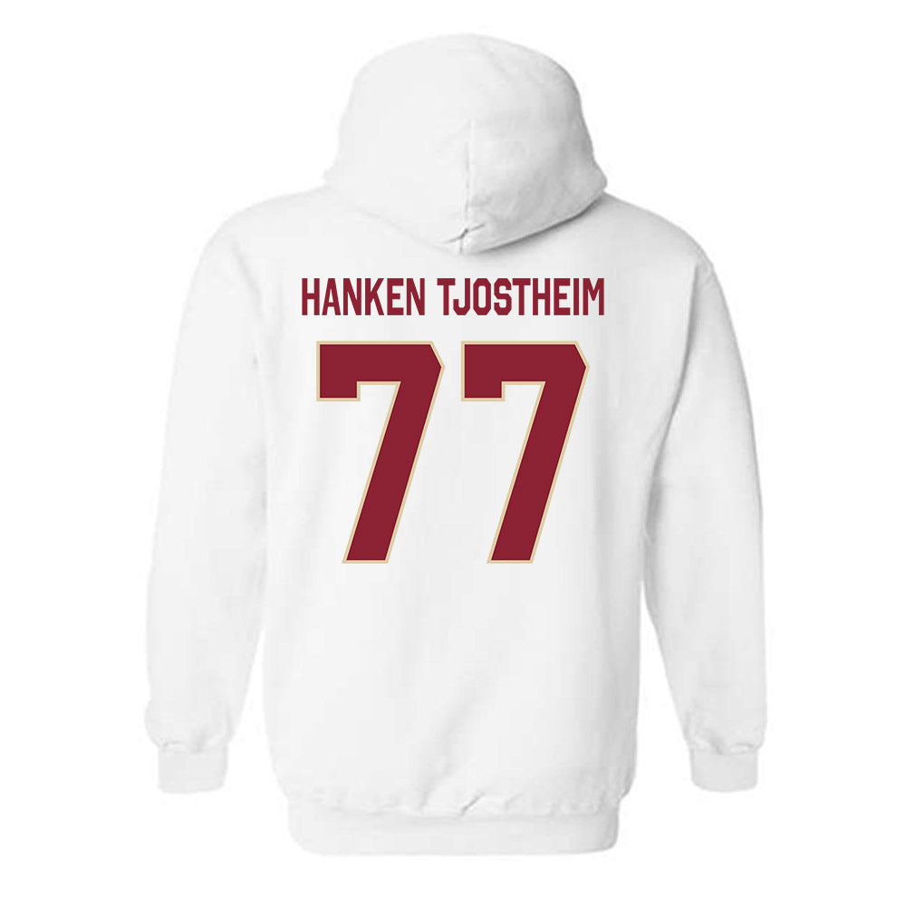 Boston College - NCAA Men's Soccer : Johannes Hanken Tjostheim - Classic Shersey Hooded Sweatshirt-1