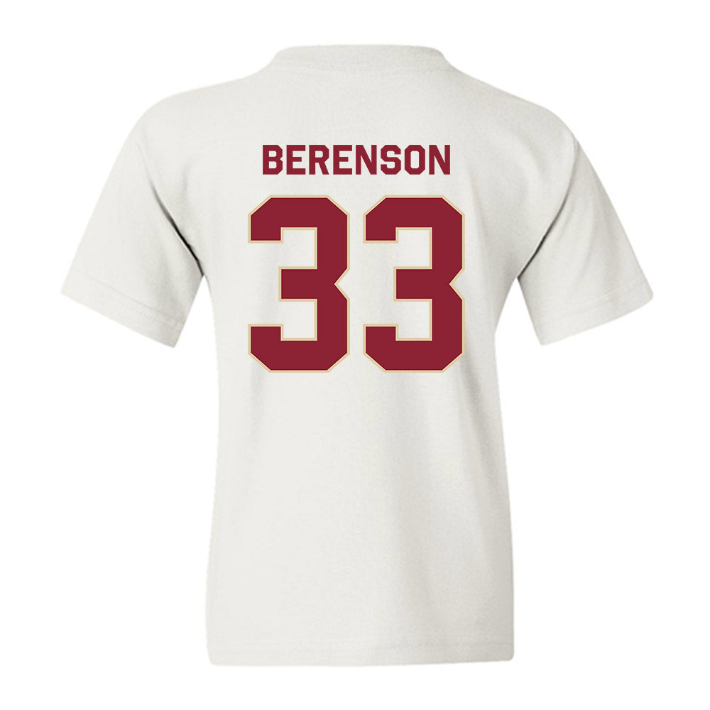 Boston College - NCAA Baseball : Logan Berenson - Classic Shersey Youth T-Shirt-1