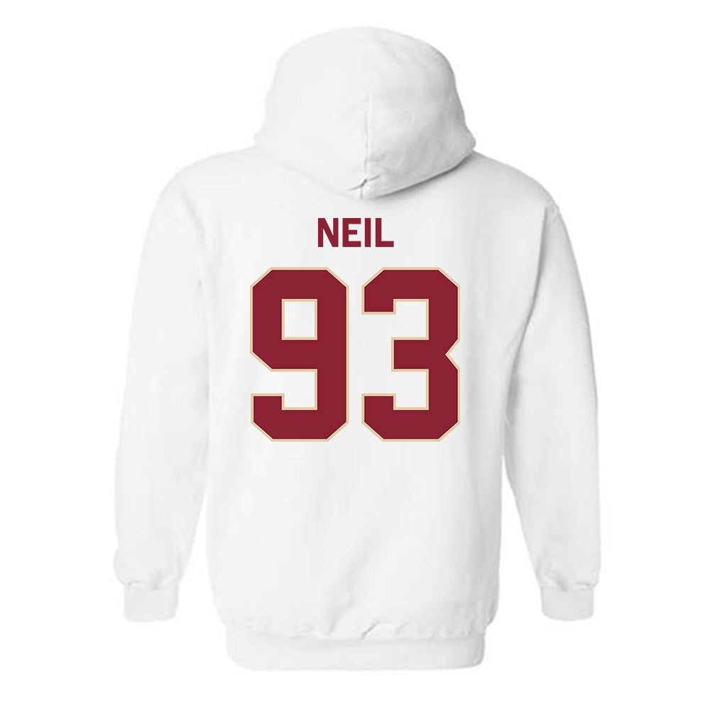 Boston College - NCAA Football : Gavin Neil - Classic Shersey Hooded Sweatshirt-1