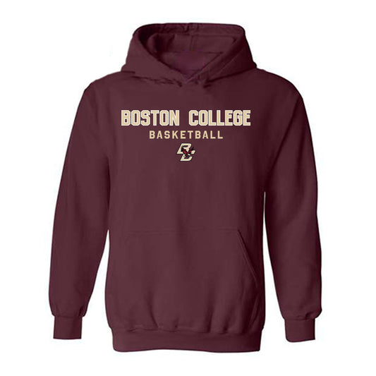 Boston College - NCAA Men's Basketball : Ernest Shelton - Classic Shersey Hooded Sweatshirt-0