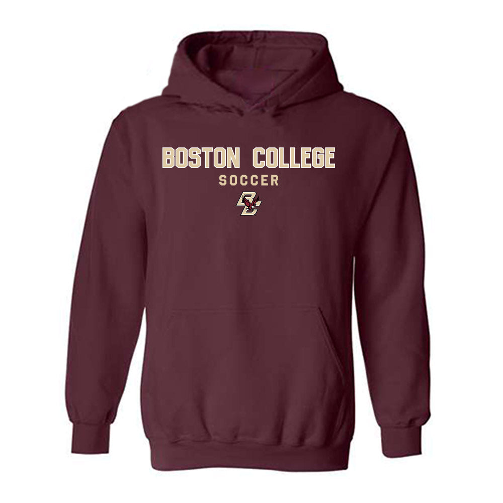 Boston College - NCAA Men's Soccer : Connor Gibson - Classic Shersey Hooded Sweatshirt-0