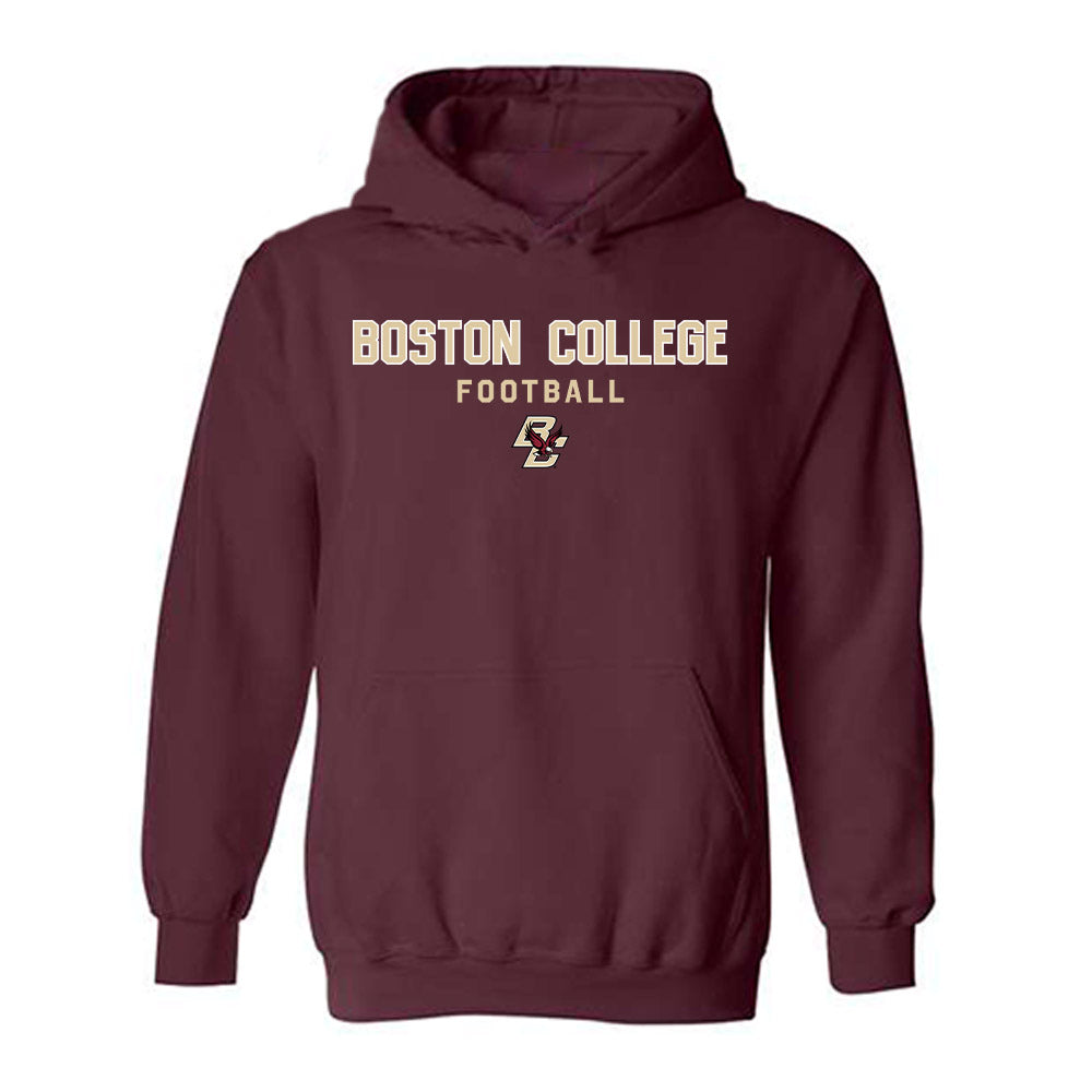 Boston College - NCAA Football : Callen Beveridge - Classic Shersey Hooded Sweatshirt-0
