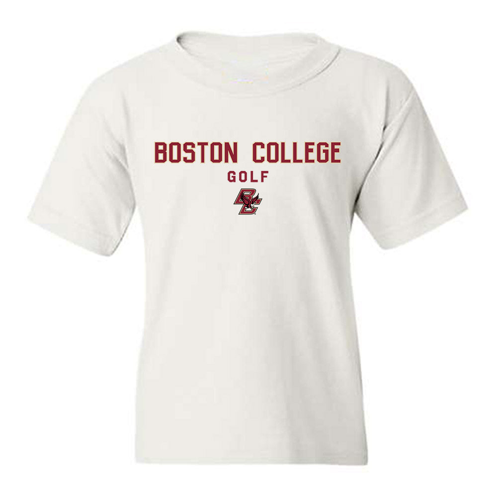 Boston College - NCAA Men's Golf : Connor Chisum - Classic Shersey Youth T-Shirt-0