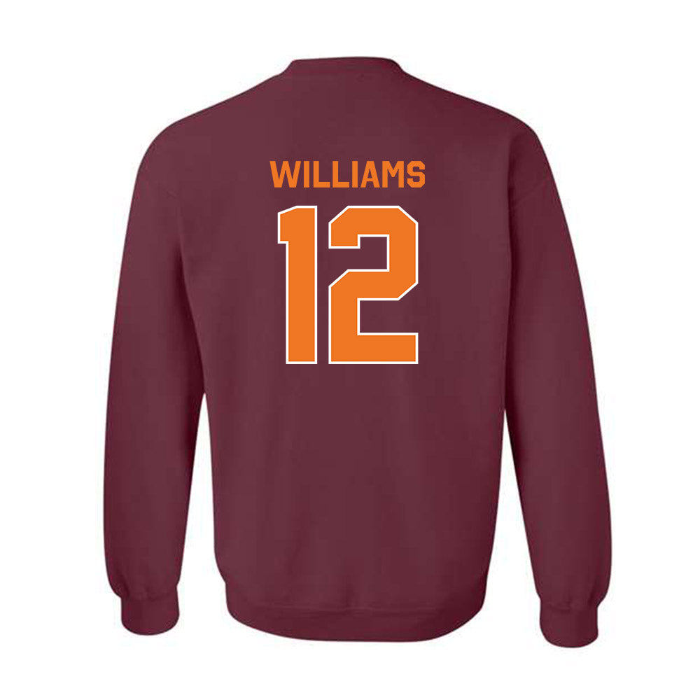 Virginia Tech - NCAA Football : Gabe Williams - Classic Shersey Crewneck Sweatshirt-3