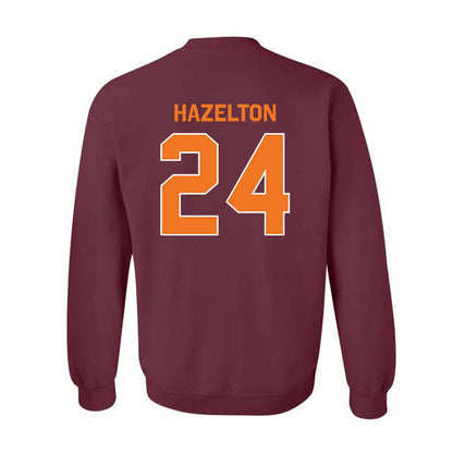 Virginia Tech - NCAA Women's Volleyball : Reese Hazelton - Classic Shersey Crewneck Sweatshirt-1