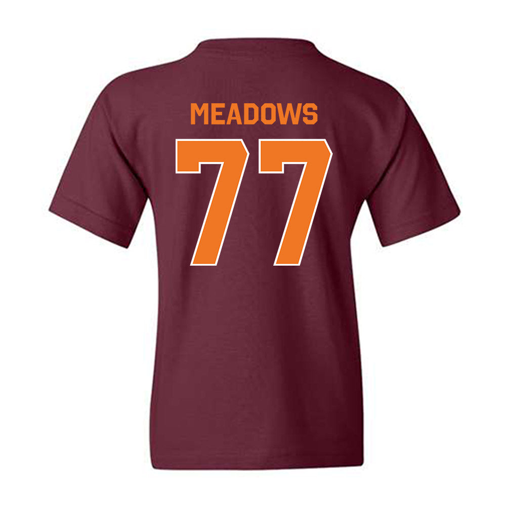 Virginia Tech - NCAA Football : Brody Meadows - Classic Shersey Youth T-Shirt-3