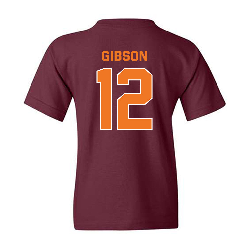 Virginia Tech - NCAA Baseball : Ethan Gibson - Classic Shersey Youth T-Shirt-1