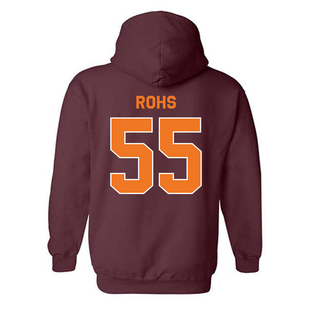 Virginia Tech - NCAA Softball : Annika Rohs - Classic Shersey Hooded Sweatshirt-1
