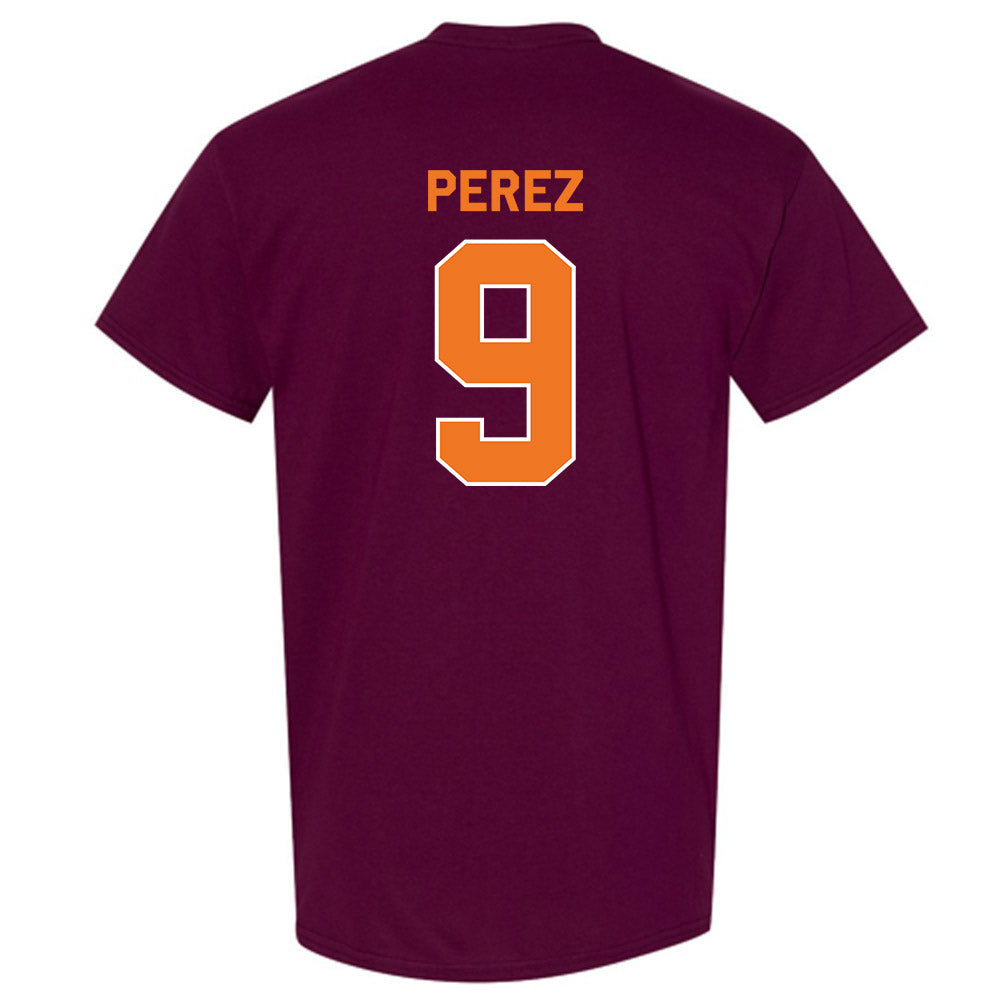 Virginia Tech - NCAA Men's Soccer : Alex Perez - Classic Shersey T-Shirt-1