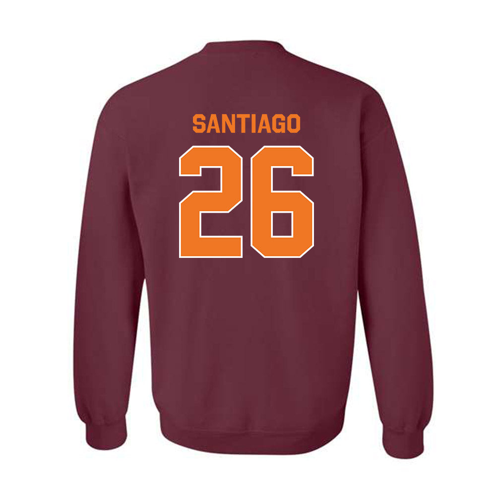 Virginia Tech - NCAA Football : Antwone Santiago - Classic Shersey Crewneck Sweatshirt-1