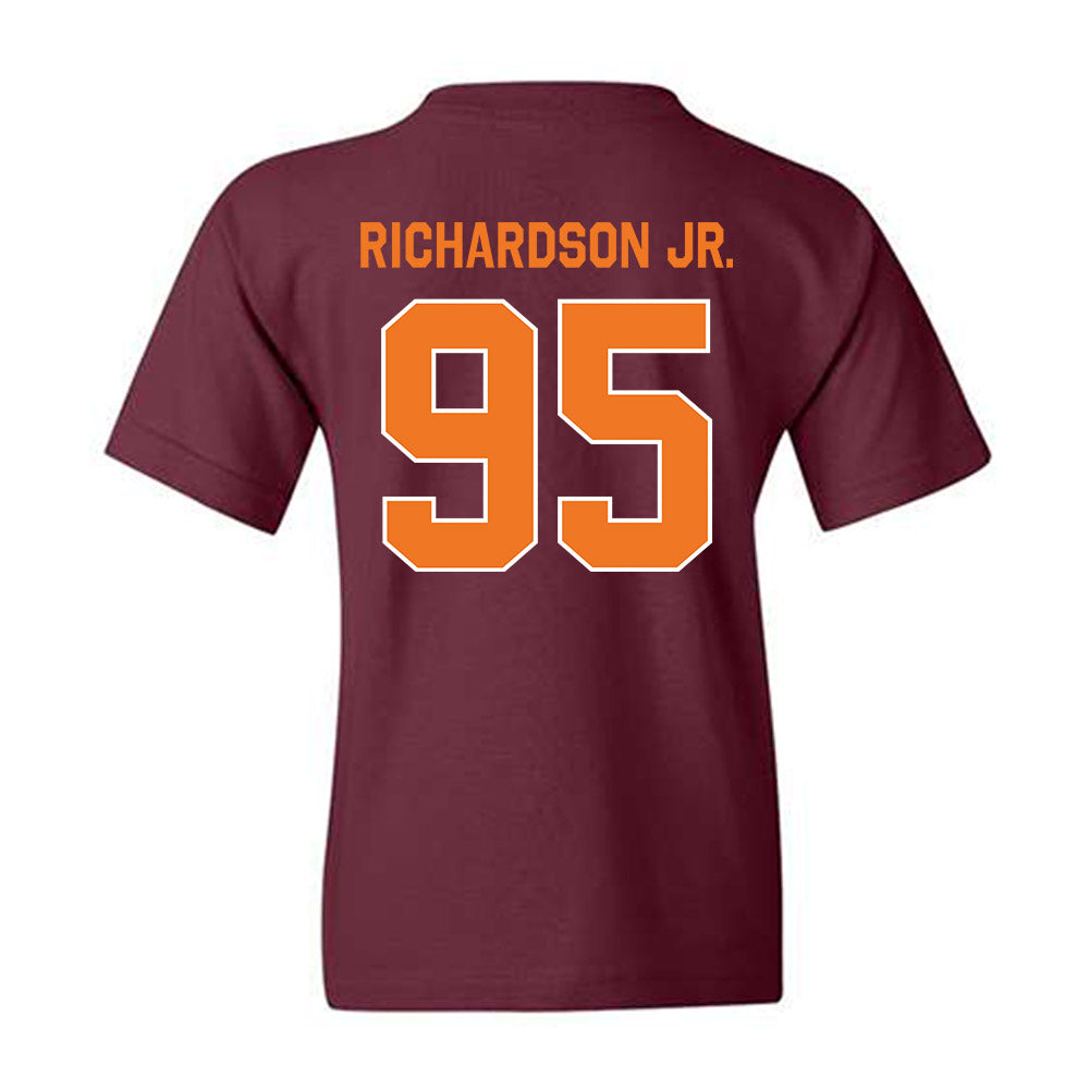 Virginia Tech - NCAA Football : T-Ron Richardson Jr. - Classic Shersey Youth T-Shirt-3