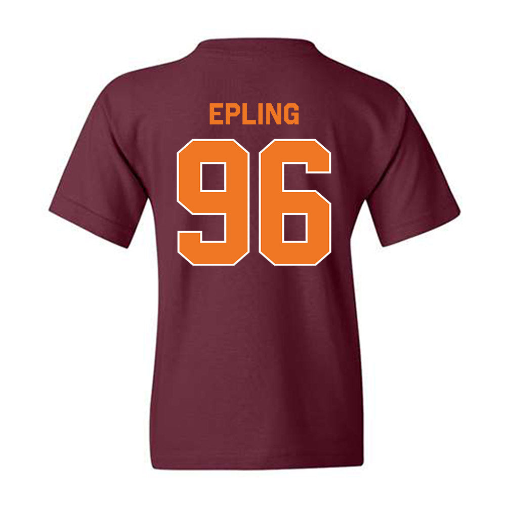 Virginia Tech - NCAA Football : Christian Epling - Classic Shersey Youth T-Shirt-3