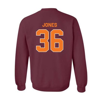Virginia Tech - NCAA Football : Brody Jones - Classic Shersey Crewneck Sweatshirt-3