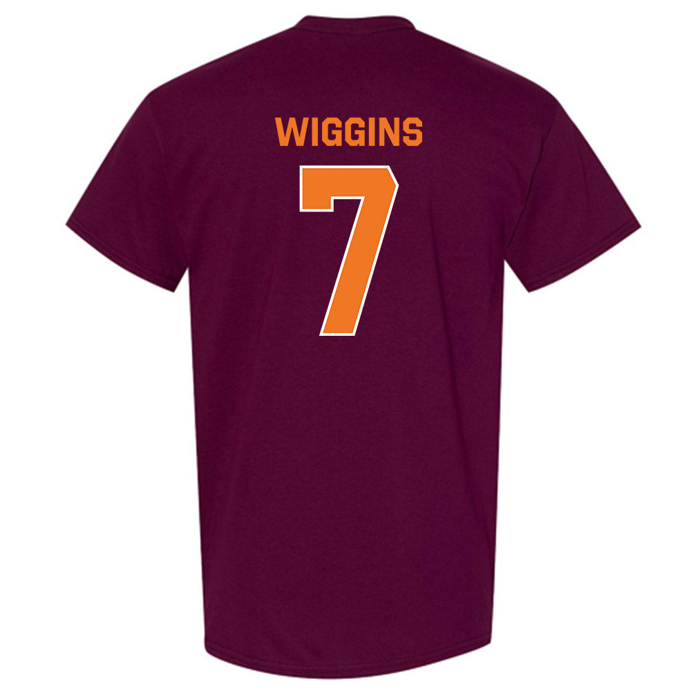 Virginia Tech - NCAA Football : Chanz Wiggins - Classic Shersey T-Shirt-3