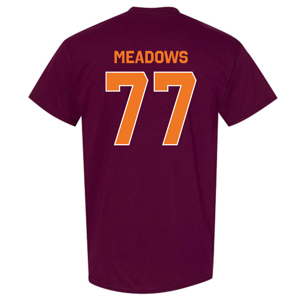 Virginia Tech - NCAA Football : Brody Meadows - Classic Shersey T-Shirt-3