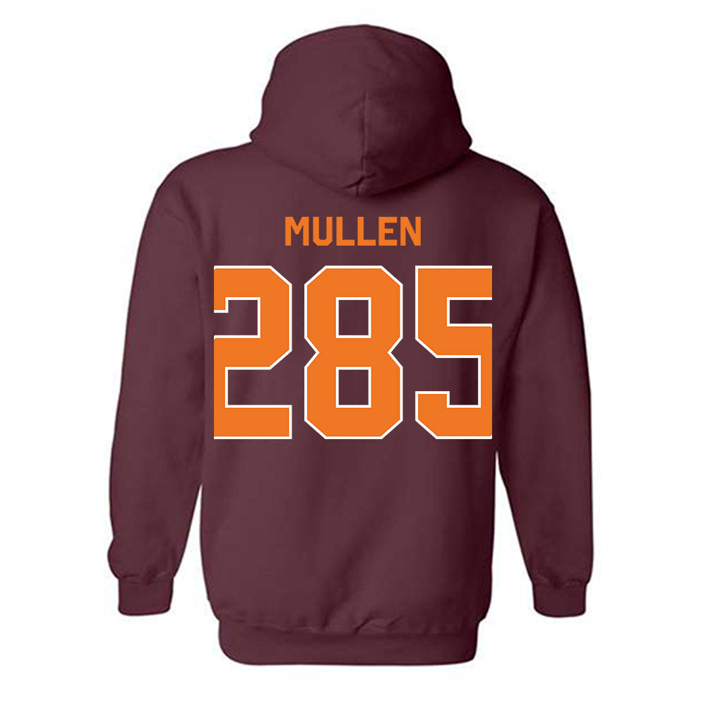 Virginia Tech - NCAA Wrestling : Jimmy Mullen - Classic Shersey Hooded Sweatshirt-1