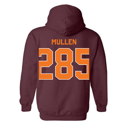 Virginia Tech - NCAA Wrestling : Jimmy Mullen - Classic Shersey Hooded Sweatshirt-1