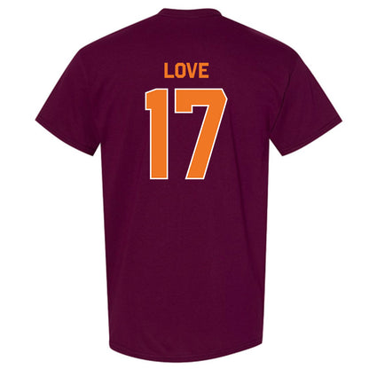 Virginia Tech - NCAA Football : John Love - Classic Shersey T-Shirt-3