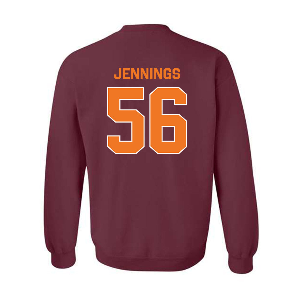 Virginia Tech - NCAA Football : Daniel Jennings - Classic Shersey Crewneck Sweatshirt-3