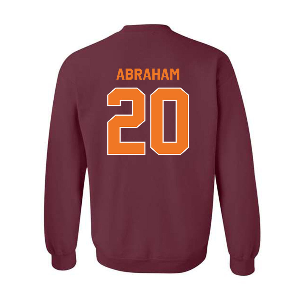 Virginia Tech - NCAA Baseball : Nic Abraham - Classic Shersey Crewneck Sweatshirt-3