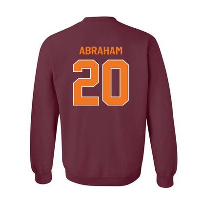 Virginia Tech - NCAA Baseball : Nic Abraham - Classic Shersey Crewneck Sweatshirt-3