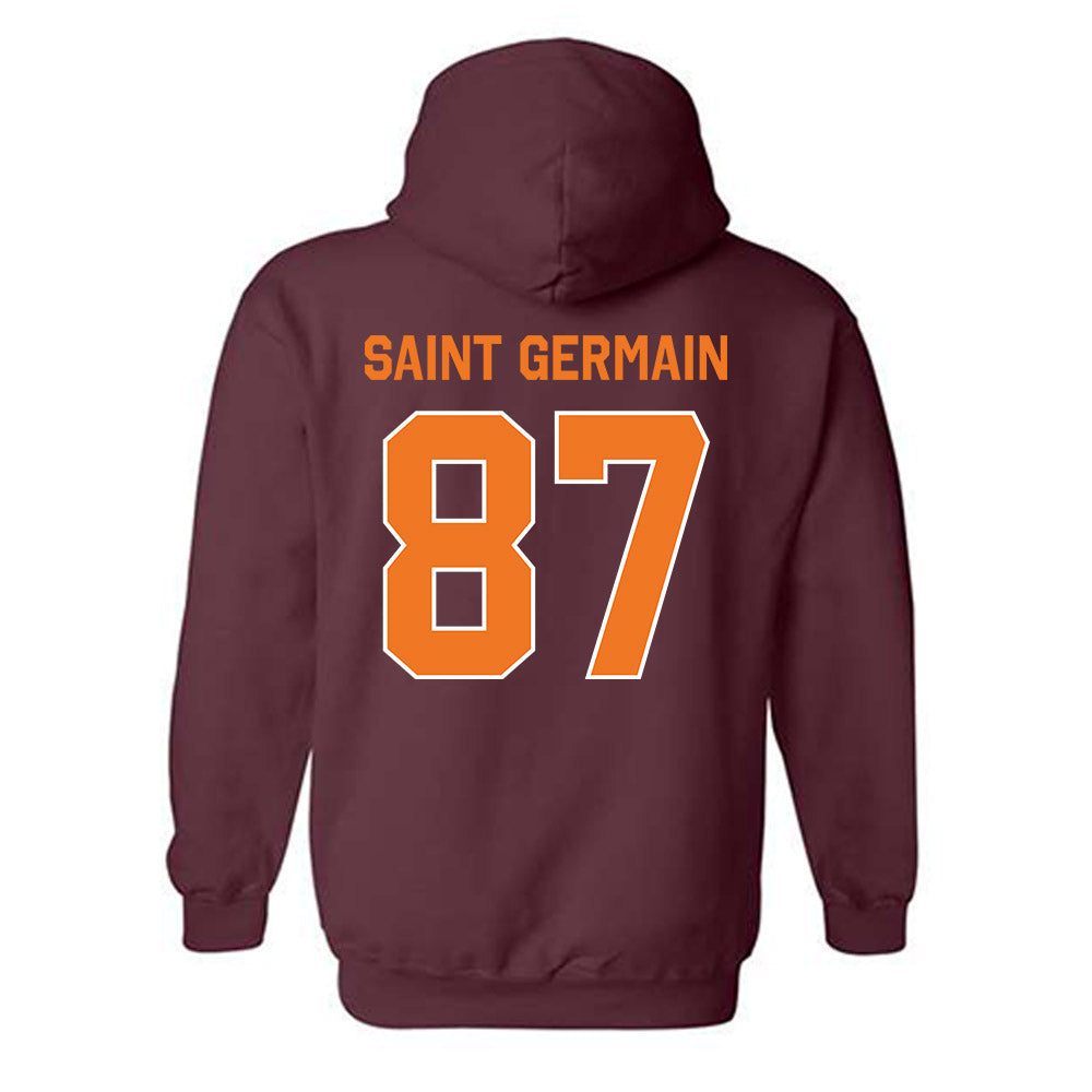 Virginia Tech - NCAA Football : Harrison Saint Germain - Classic Shersey Hooded Sweatshirt-1