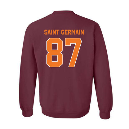 Virginia Tech - NCAA Football : Harrison Saint Germain - Classic Shersey Crewneck Sweatshirt-1