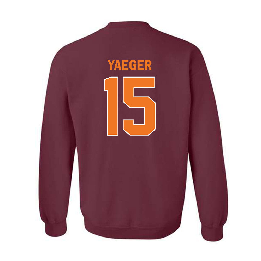 Virginia Tech - NCAA Softball : Zoe Yaeger - Classic Shersey Crewneck Sweatshirt-1