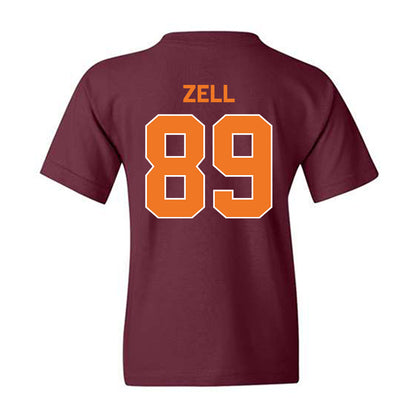 Virginia Tech - NCAA Football : Hudson Zell - Classic Shersey Youth T-Shirt-3