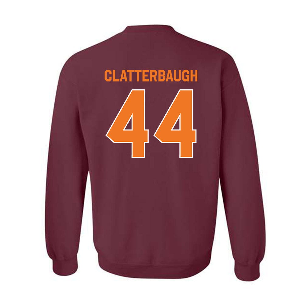 Virginia Tech - NCAA Football : Brett Clatterbaugh - Classic Shersey Crewneck Sweatshirt-3