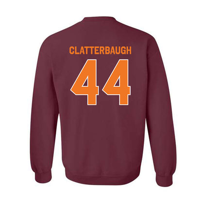 Virginia Tech - NCAA Football : Brett Clatterbaugh - Classic Shersey Crewneck Sweatshirt-3
