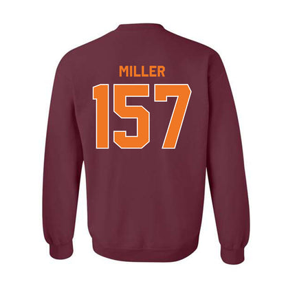 Virginia Tech - NCAA Wrestling : Ethen Miller - Classic Shersey Crewneck Sweatshirt-1