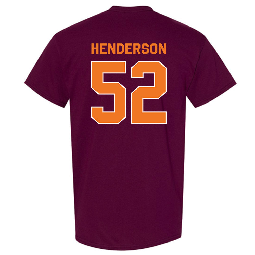 Virginia Tech - NCAA Football : Sherrod Henderson - Classic Shersey T-Shirt-3