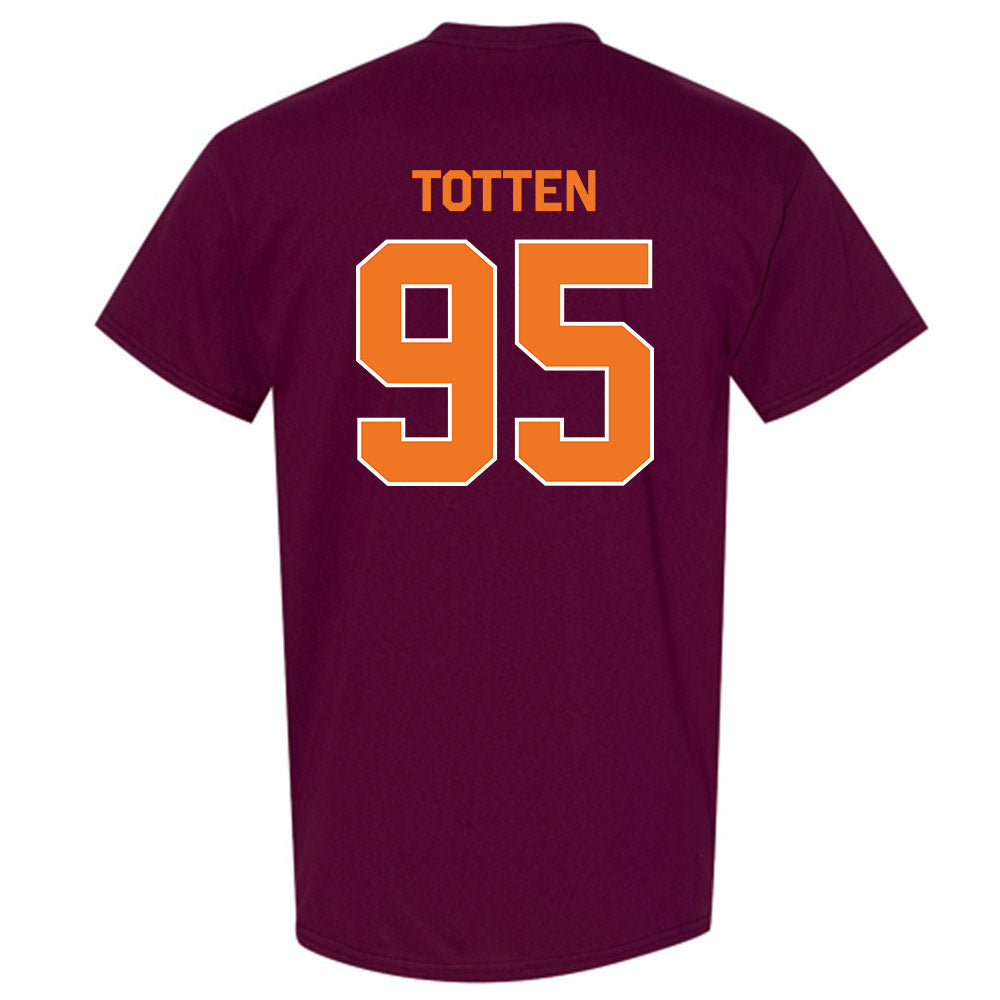 Virginia Tech - NCAA Football : Nathan Totten - Classic Shersey T-Shirt-3