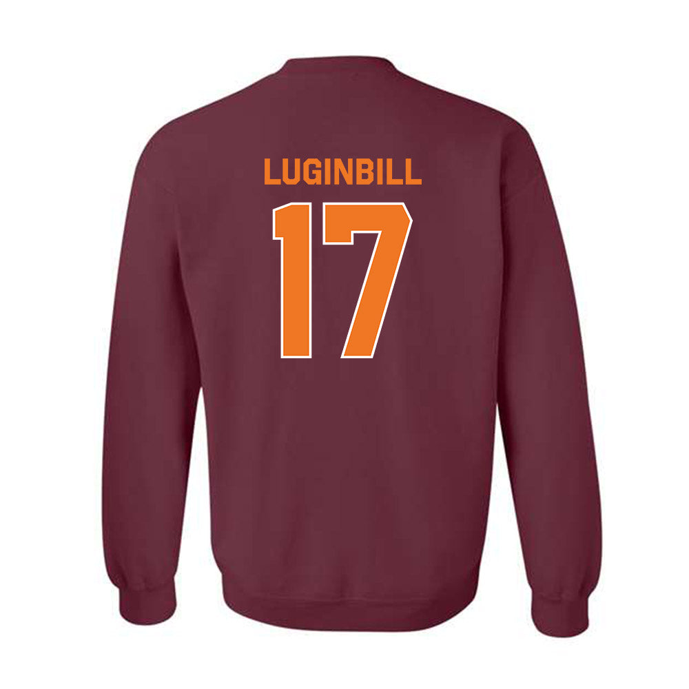 Virginia Tech - NCAA Softball : Haley Luginbill - Classic Shersey Crewneck Sweatshirt-1