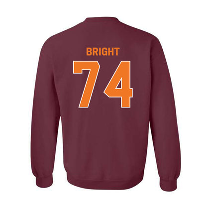 Virginia Tech - NCAA Football : Marlen Bright - Classic Shersey Crewneck Sweatshirt-3