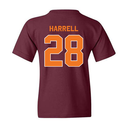 Virginia Tech - NCAA Football : Knahlij Harrell - Classic Shersey Youth T-Shirt-1