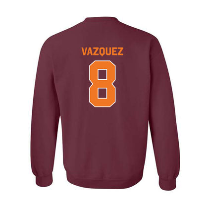 Virginia Tech - NCAA Men's Soccer : Chase Vazquez - Classic Shersey Crewneck Sweatshirt-3