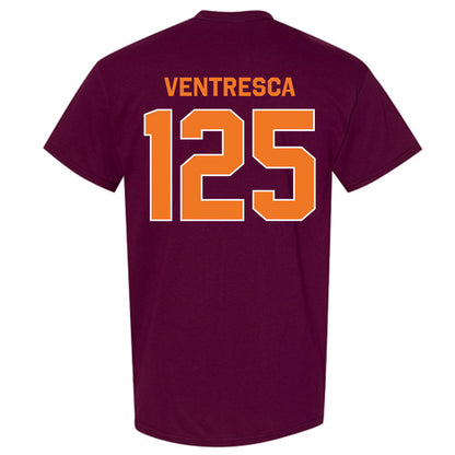 Virginia Tech - NCAA Wrestling : Eddie Ventresca - Classic Shersey T-Shirt-1