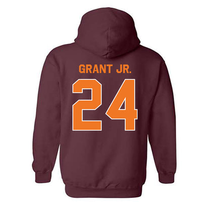 Virginia Tech - NCAA Football : Tyrell Grant Jr. - Classic Shersey Hooded Sweatshirt-3