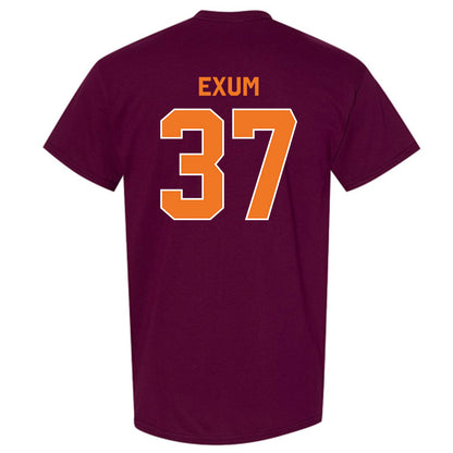 Virginia Tech - NCAA Baseball : Jacob Exum - Classic Shersey T-Shirt-1