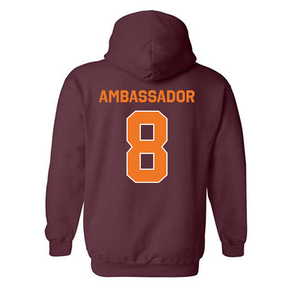 Virginia Tech - NCAA Men's Soccer : Test Ambassador - Classic Shersey Hooded Sweatshirt-3
