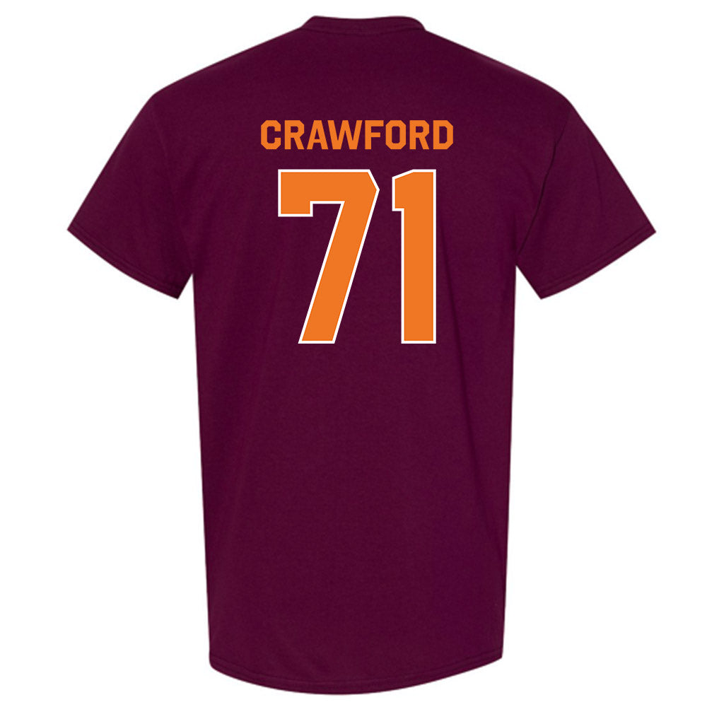 Virginia Tech - NCAA Football : Gavin Crawford - Classic Shersey T-Shirt-3