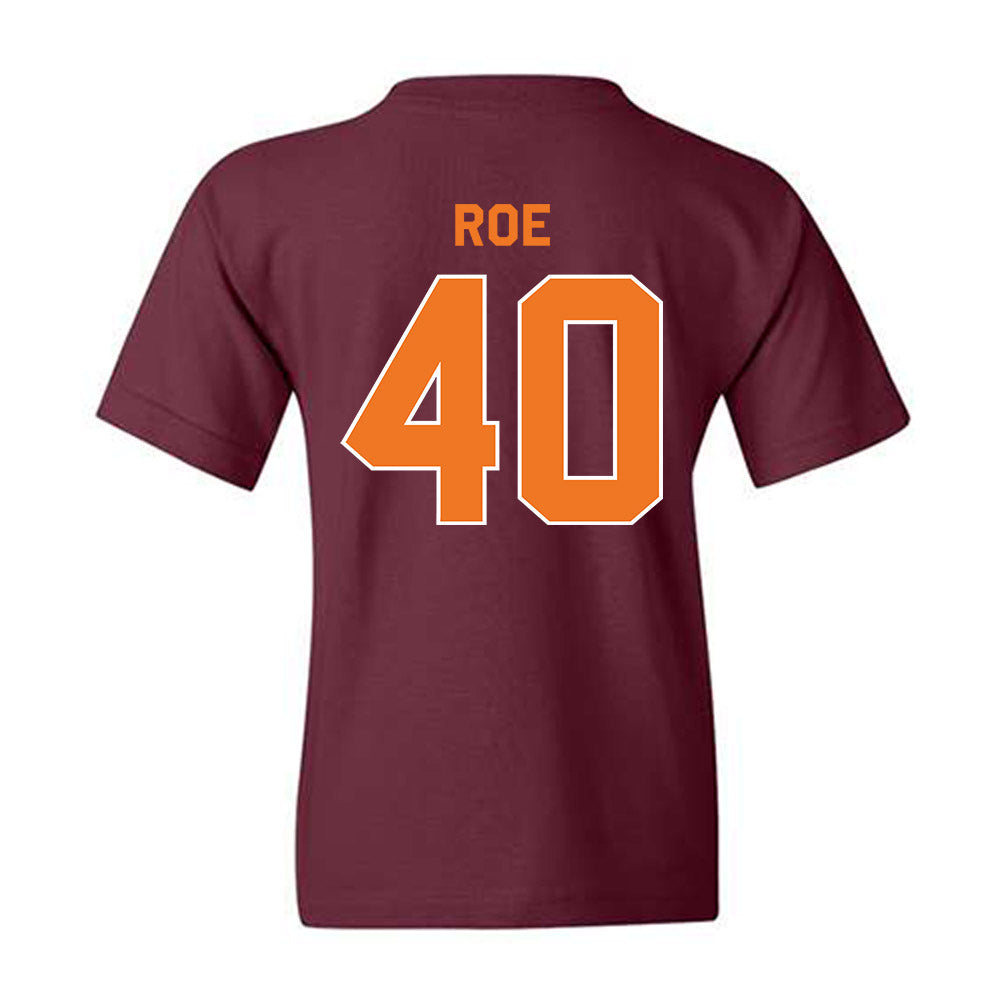 Virginia Tech - NCAA Baseball : Brody Roe - Classic Shersey Youth T-Shirt-1