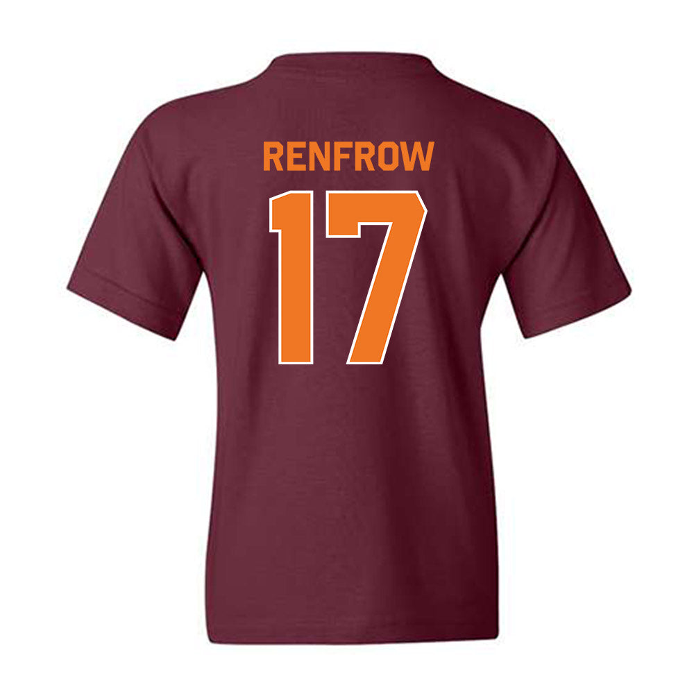 Virginia Tech - NCAA Baseball : Brett Renfrow - Classic Shersey Youth T-Shirt-1