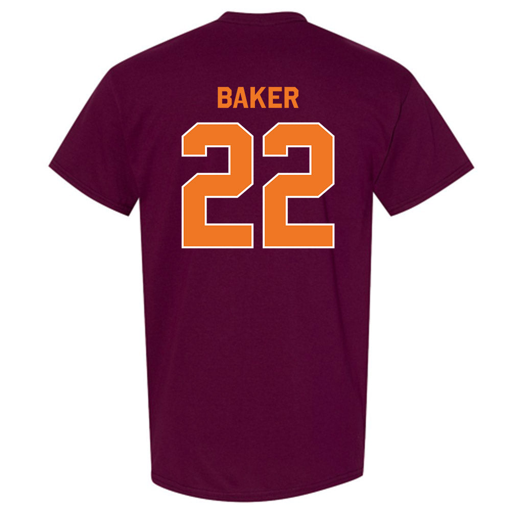 Virginia Tech - NCAA Football : Bryce Baker - Classic Shersey T-Shirt-3