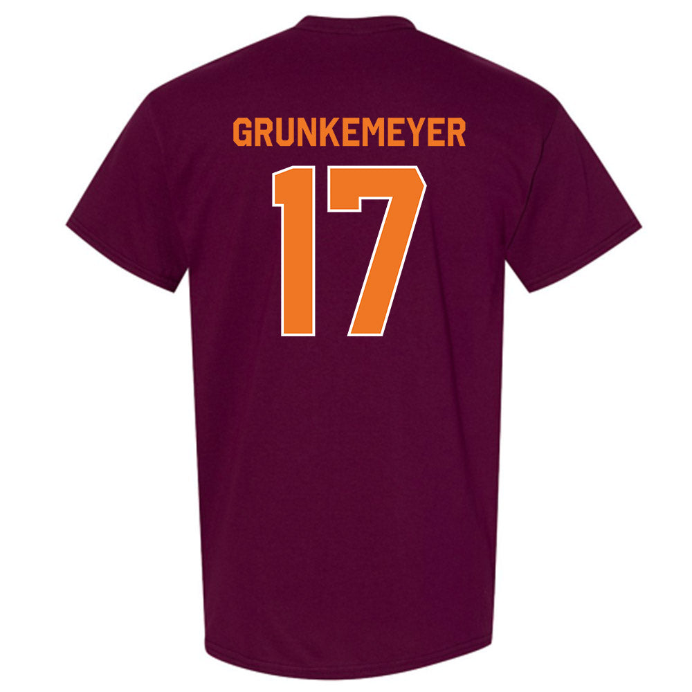 Virginia Tech - NCAA Football : Ethan Grunkemeyer - Classic Shersey T-Shirt-3