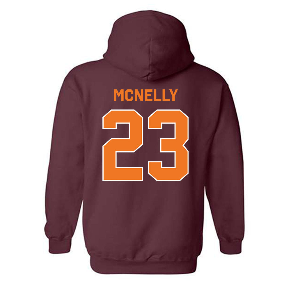 Virginia Tech - NCAA Softball : Sara McNelly - Classic Shersey Hooded Sweatshirt-1